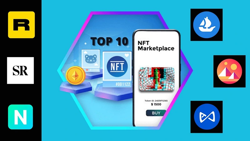 10 مورد از بهترین بازارهای NFT